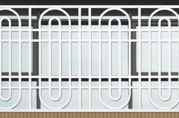 華信鋁門窗服務項目，防盜窗穿梭管